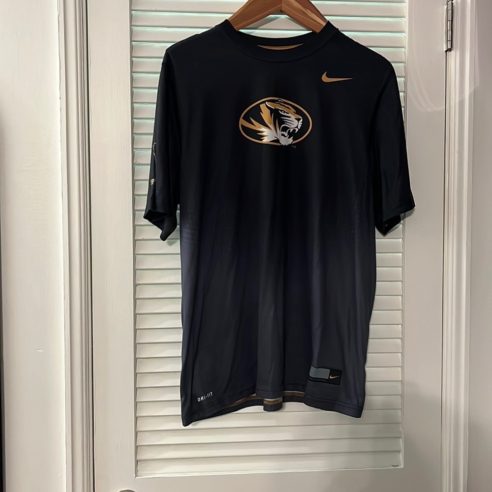 Mizzou Nike Drifit Fading Top
